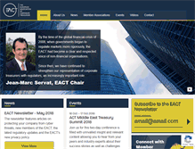 Tablet Screenshot of eact.eu